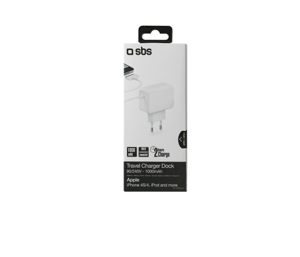 SBS Ladowarka Sieciowa 30PIN iPhone Biala - 1436359 - zdjęcie